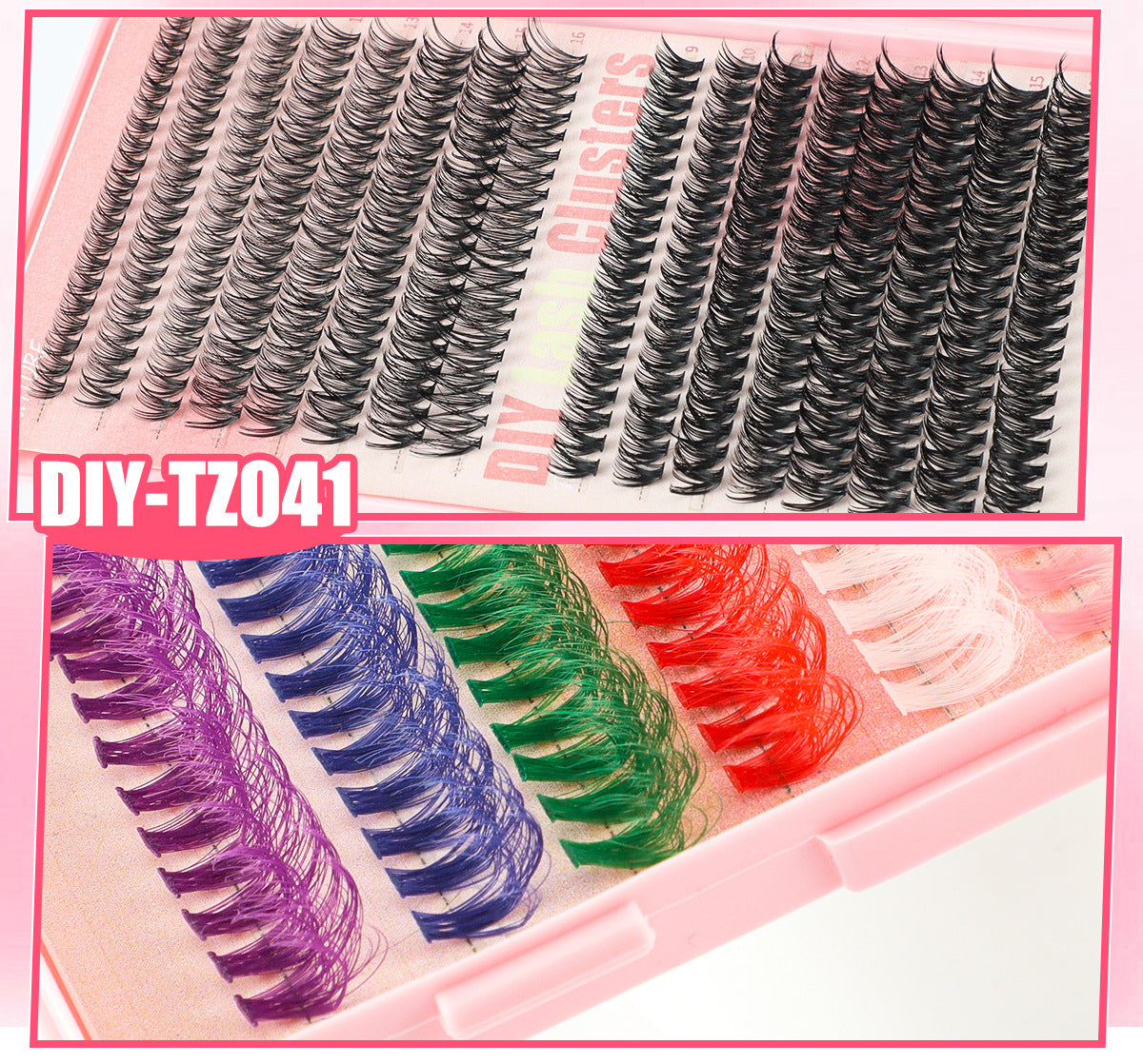 Kit Faux Cils DIY 640 Touffes