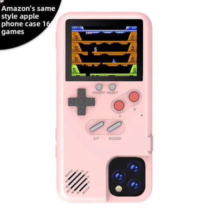 Coque de téléphone avec écran couleur et jeux intégrés